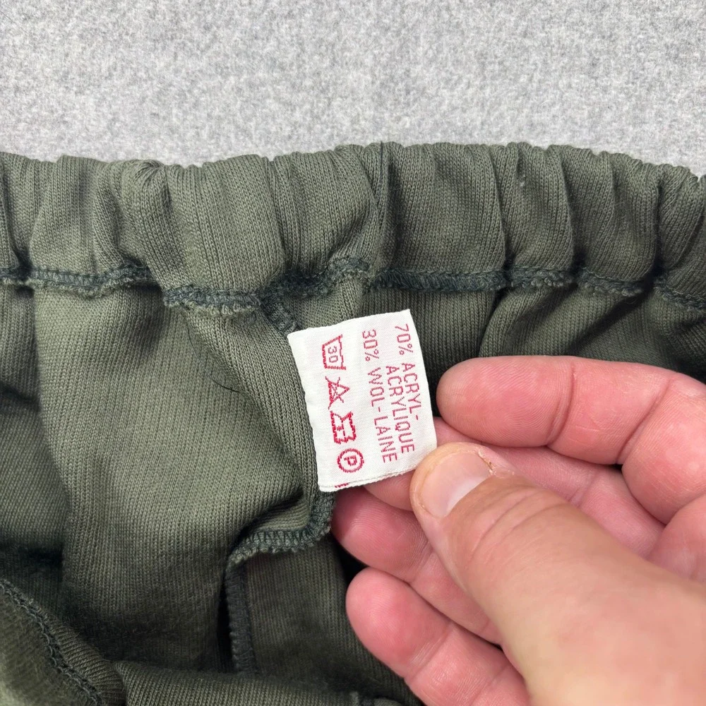 Vintage 1979 Belgian‎ Army Begetex Wool Blend Thermal Pants Olive Green Sz 42